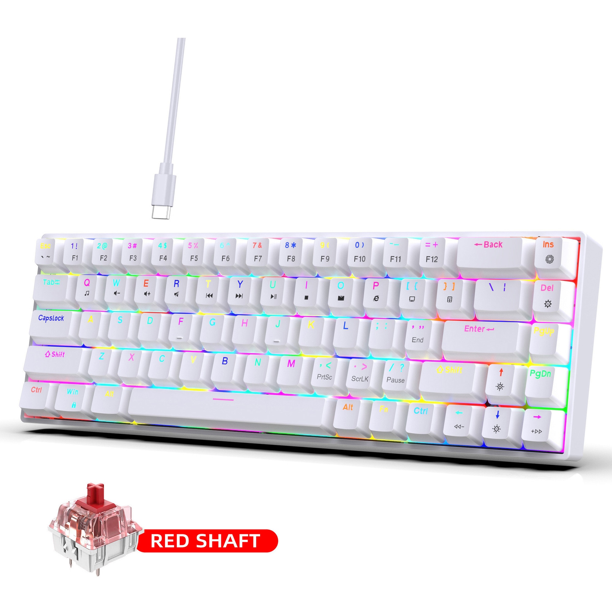 ★　satooo　★ Tastatura gaming cu fir iluminata Serioux Nexor, interfata USB