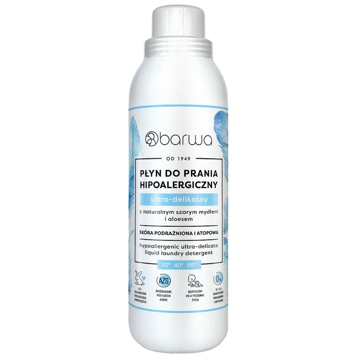 Barwa hipoallergén ultra-érzékeny folyékony mosószer 1000 ml