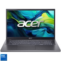 Laptop Acer Aspire 17 A17-51M-76E0 cu procesor Intel Core 7 150U pana la 5.4 Ghz, 17.3" FullHD IPS, 16 GB LPDDR5, 512 GB SSD, Intel Graphics, no OS, Steel Gray