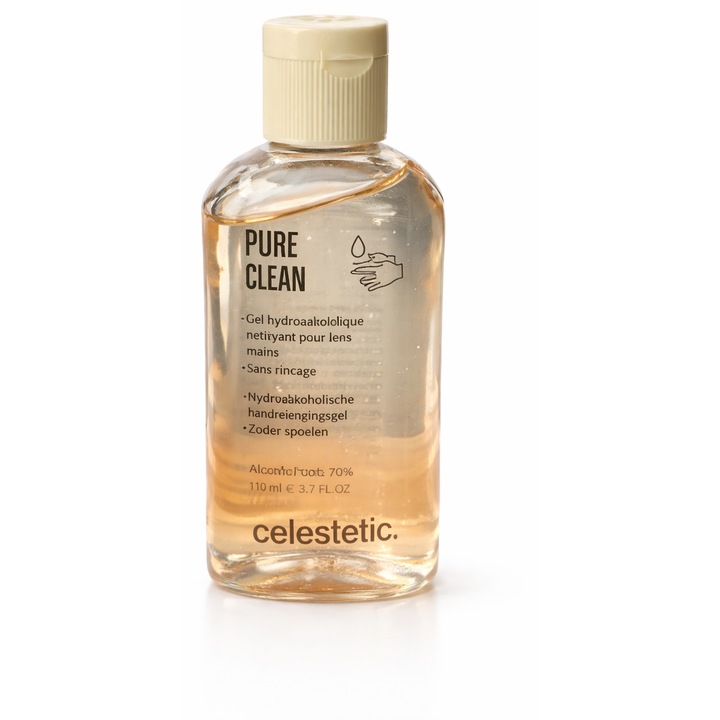 Gel antibacterian Pure, 110 ml, textura gel, compact