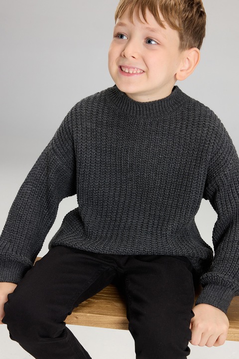 LC WAIKIKI, Pulover regular fit, Gri antracit