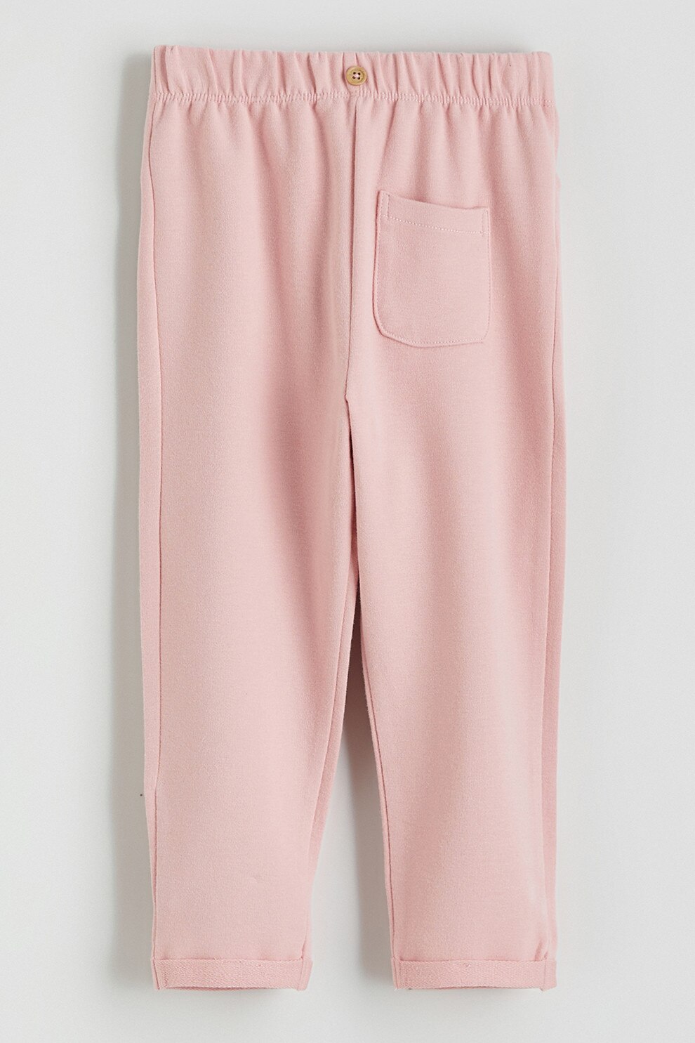 LC WAIKIKI, Pantaloni regular fit de trening cu talie elastica, Roz, 80-92 CM