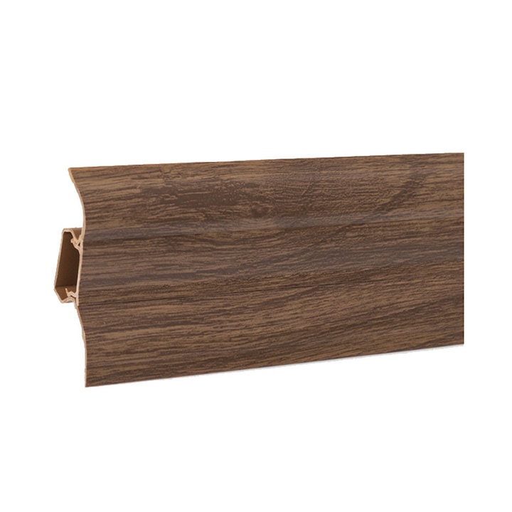 Plinta PVC parchet laminat Korner LP52, 2500 x 52 x 26 mm, stejar prestige