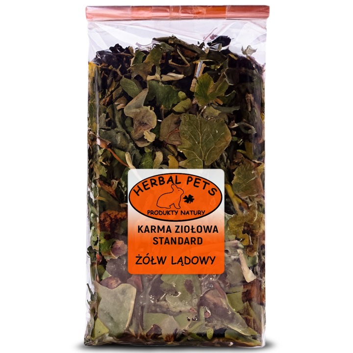 Храна за костенурки, Herbal Pets, 100% натурална, 80гр, с билки и цветя, богата на фибри