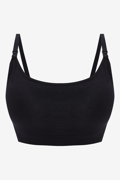 LC WAIKIKI, Bustiera cu bretele ajustabile adecvata pentru alaptare, Negru