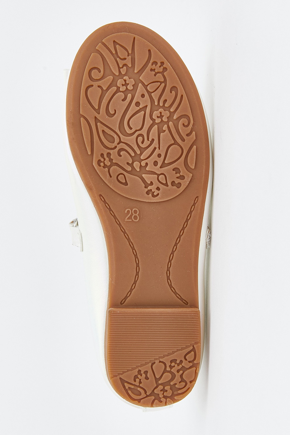 LC WAIKIKI, Balerini Mary Jane cu aspect holografic, Alb, 25 EU