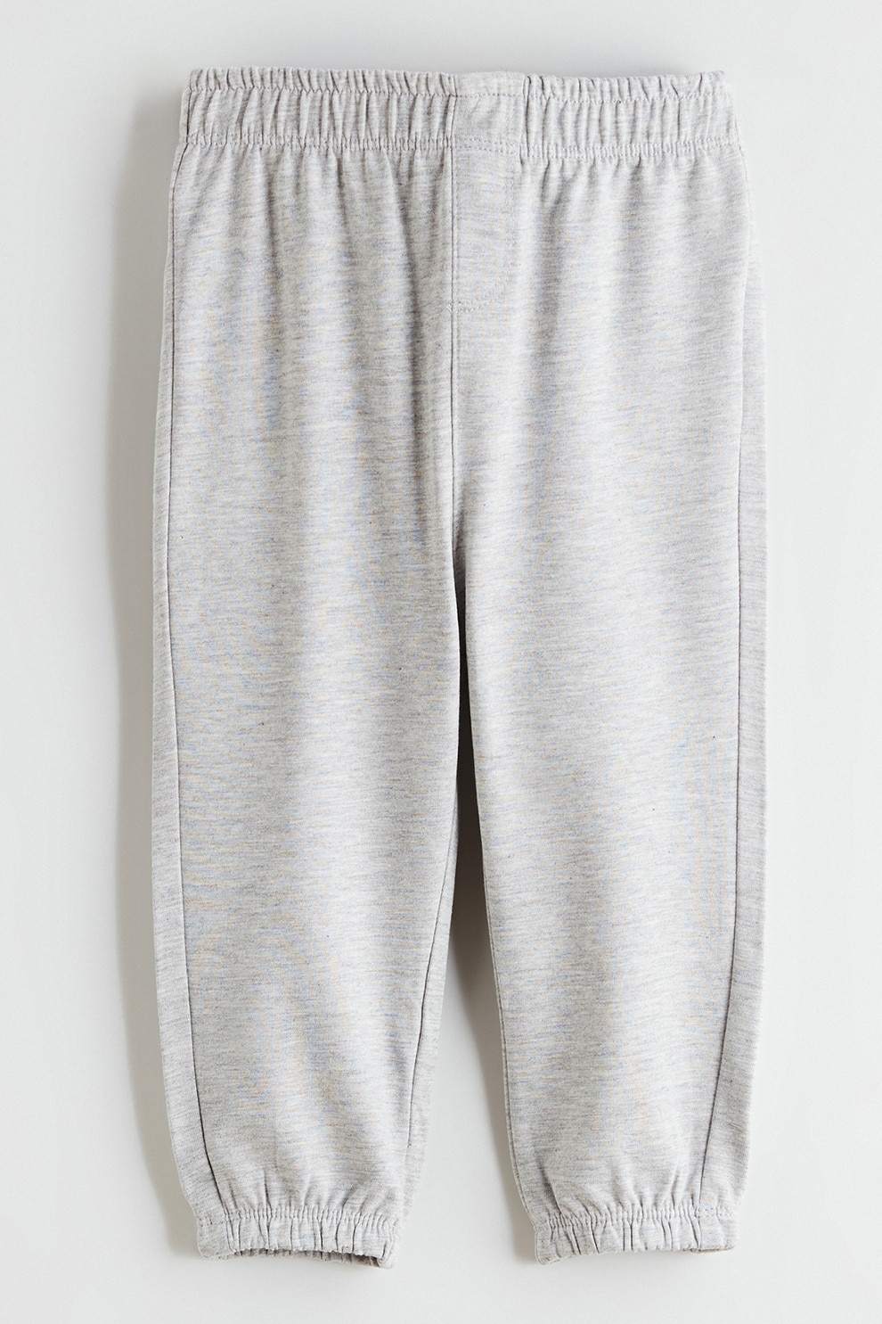 LC WAIKIKI, Pantaloni de trening din bumbac cu model uni, Gri melange, 62-68 CM