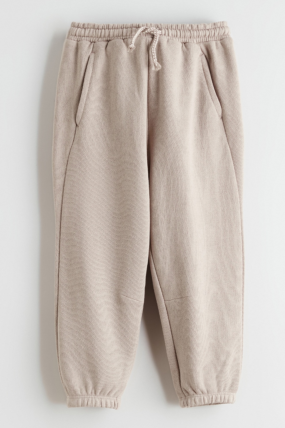 LC WAIKIKI, Pantaloni de trening cu croiala conica si snur, Bej deschis, 80-86 CM