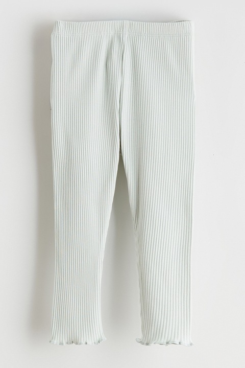 LC WAIKIKI, Colanti striati cu margini valurite, Gri deschis