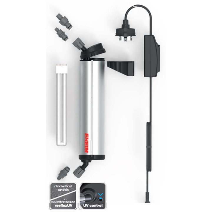 Sterilizator acvarii EHEIM reeflexUV+e 500, control WiFi, eficienta ridicata, 300-2000 litri