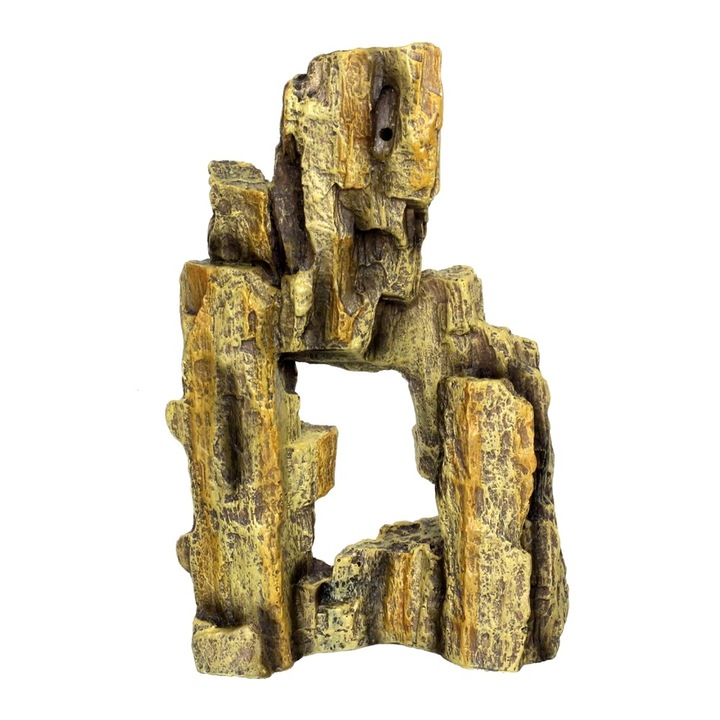HOBBY Fossil Rock akváriumi dekoráció, 16x7x24cm, minőségi anyag, valósághű megjelenés