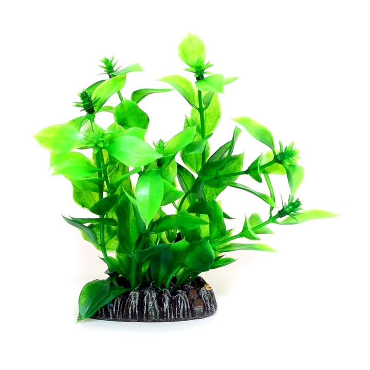 HOBBY mesterséges vízinövény Hygrophila, 13 cm, műanyag, akvárium dekoráció