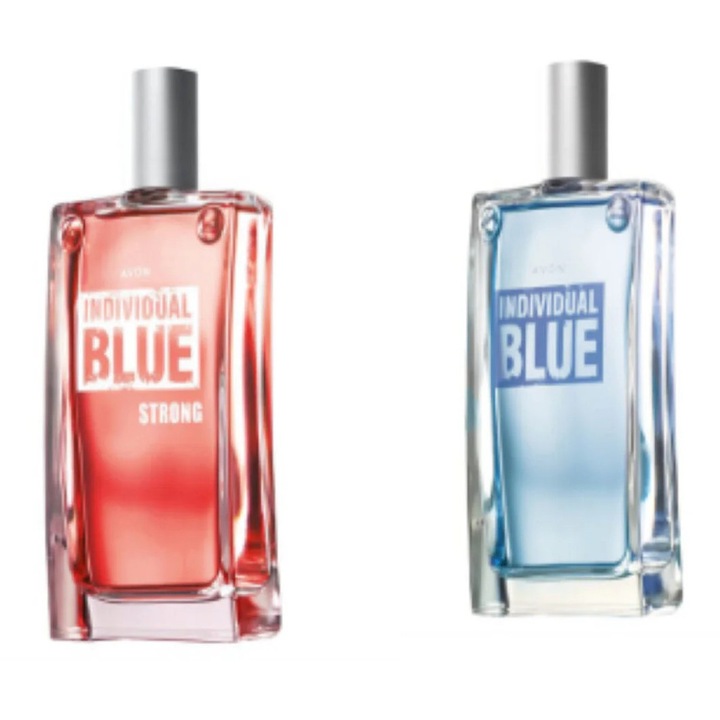 Set parfumuri unisex Avon Individual Albastru și Individual Puternic 200 ml