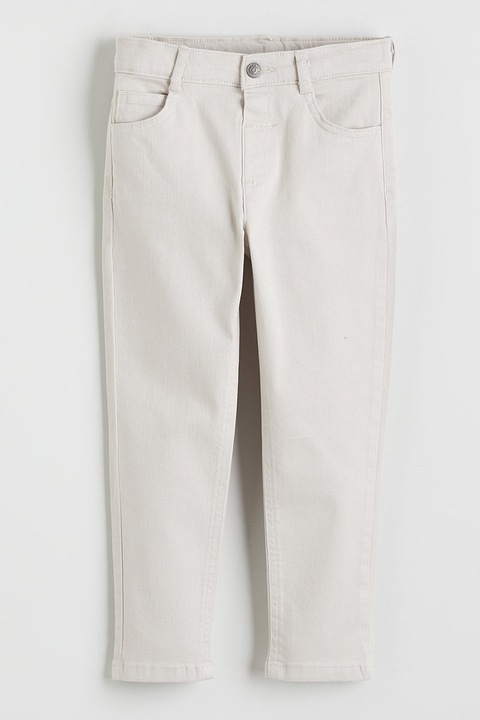 LC WAIKIKI, Blugi conici cu talie ajustabila, Gri deschis