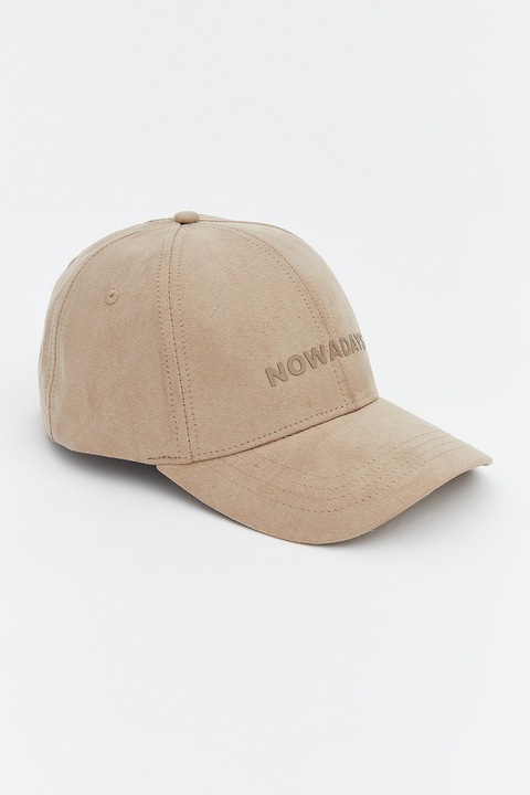 LC WAIKIKI, Sapca cu imprimeu text, Maro nisip, 58 CM