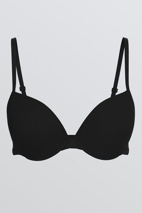 LC WAIKIKI, Sutien uni fara burete, cu sustinere metalica, Negru