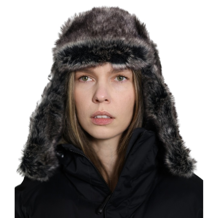 Caciula PanPan, model Gustlik, neagra, 62 cm, unisex