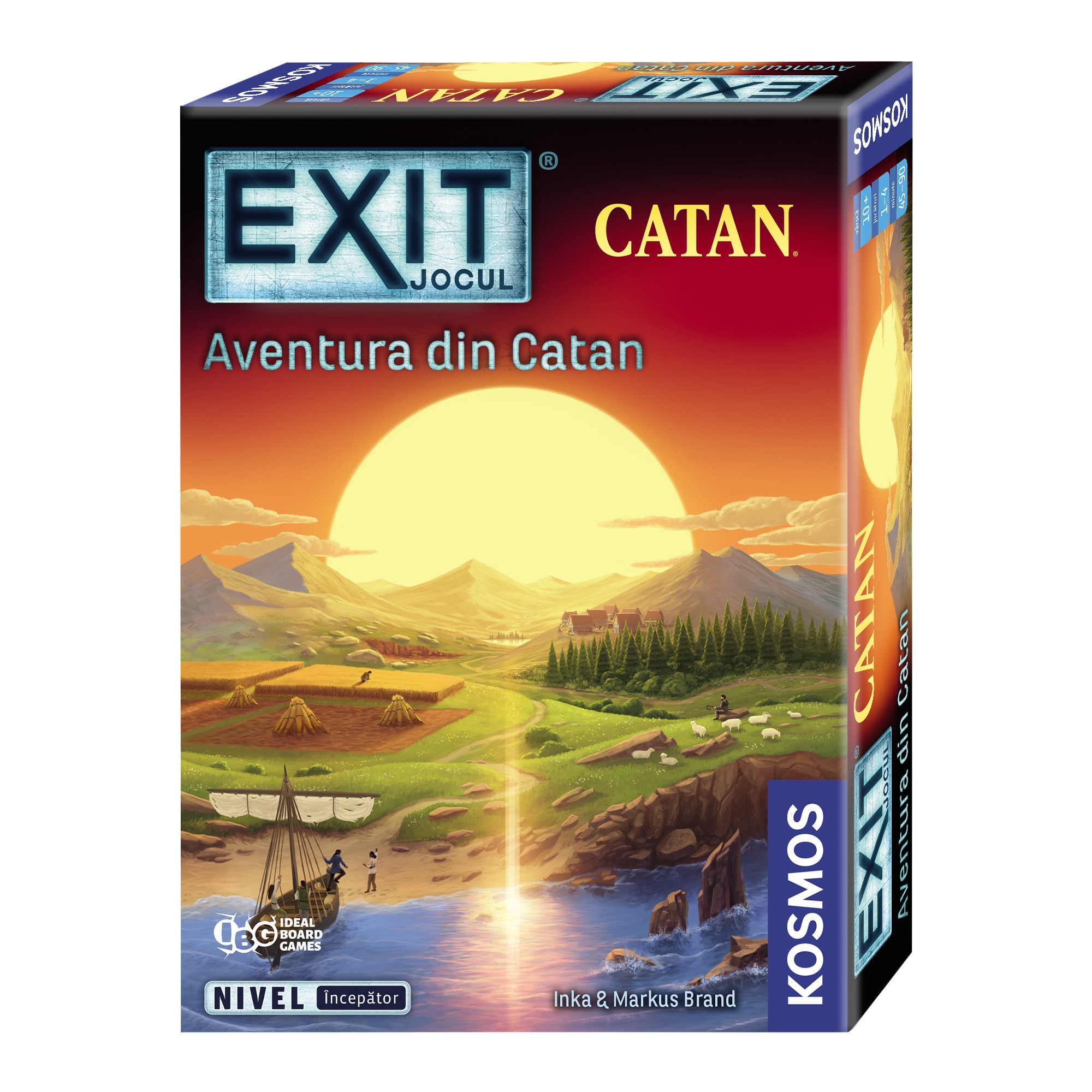 Joc Exit - Aventura din Catan, 1-4 jucatori, +10 ani
