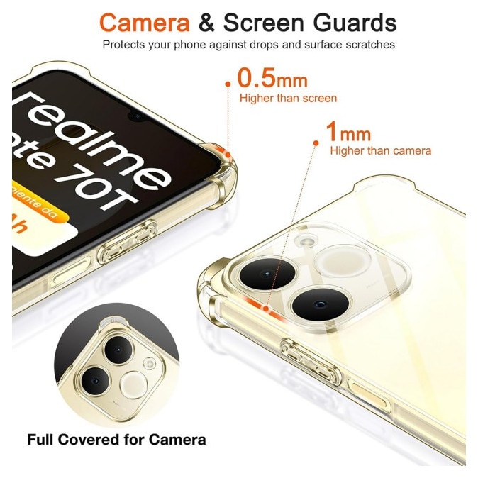 Husa Upzz® Shock Armor Compatibila Cu Honor Magic 8 Pro, Protectie Sporita, Design Premium, Silicon, Transparent