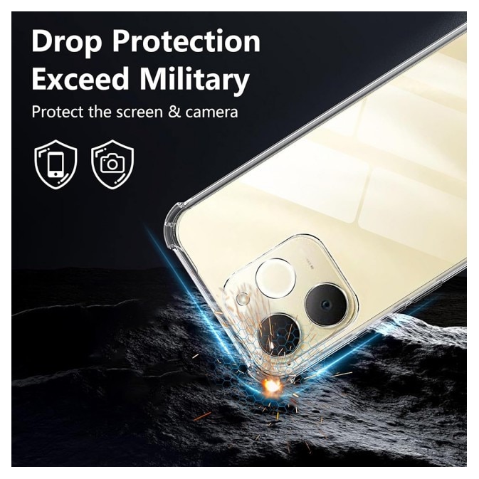 Husa Upzz® Shock Armor Compatibila Cu Honor Magic 8 Pro, Protectie Sporita, Design Premium, Silicon, Transparent