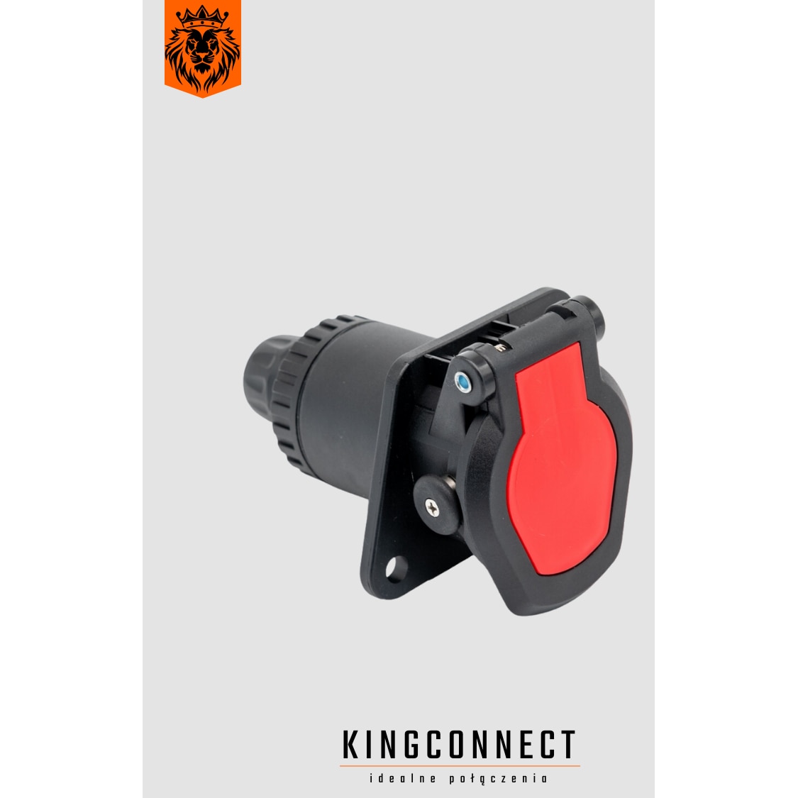 Priza EBS 7 pin, Kingconnect, ABS/EBS, 24V/12V, plastic - eMAG.ro