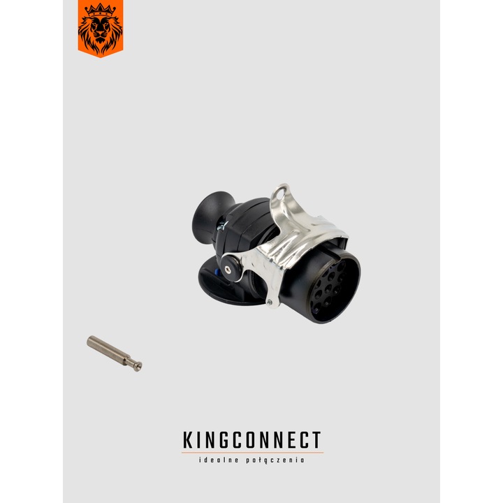 Conector auto Kingconnect 15 pini, rezistent la intemperii, cu prindere prin clema