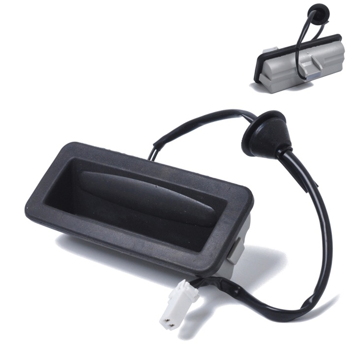 Buton deschidere portbagaj auto 1346324 pentru Ford Focus 2004-2010, plastic, usor, durabil