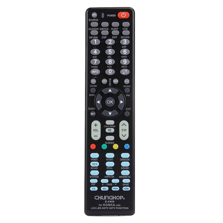Telecomanda Telecomanda universala pentru TV LED/LCD HD, set de telecomenzi ...
