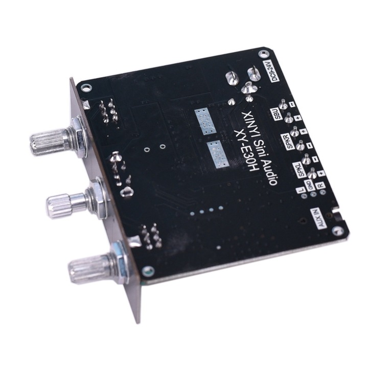 Amplificator audio digital 2.1 canale, Generic, model XY-E30H, Bluetooth 5.1, 70x73x20mm, 15W x 2 + 30W