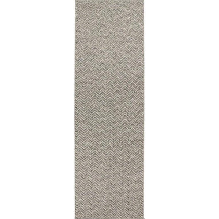 Covor Sisal, Bt Carpet, 80 cm x 150 cm, Forma Dreptunghiulara, Tip Tesut Plat, Certificat Oeko-Tex Standard 100, Material 100% Polipropilena, Gri