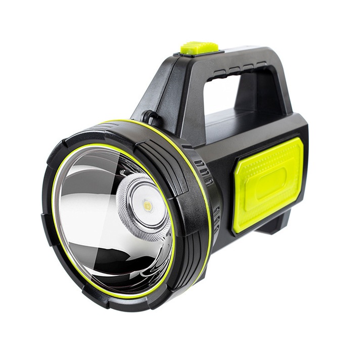 Lanterne portabile cu acumulator, 2 lumini, 2 niveluri de intensitate, multicolor, pentru uz interior si exterior