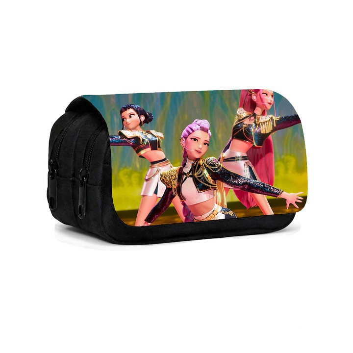 Несесер, голям капацитет, дизайн с две отделения, многоцветен, компактни размери