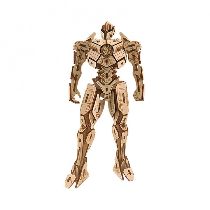 Lumia Bloom, популярна 3D дървена играчка пъзел, образователна играчка „Направи си сам“ с възможност за персонализиране и модел на робот