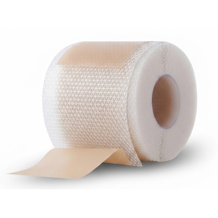 Plasturi cicatrici Xiusaqio, 4cm x 300cm, nude, adeziv, reutilizabil