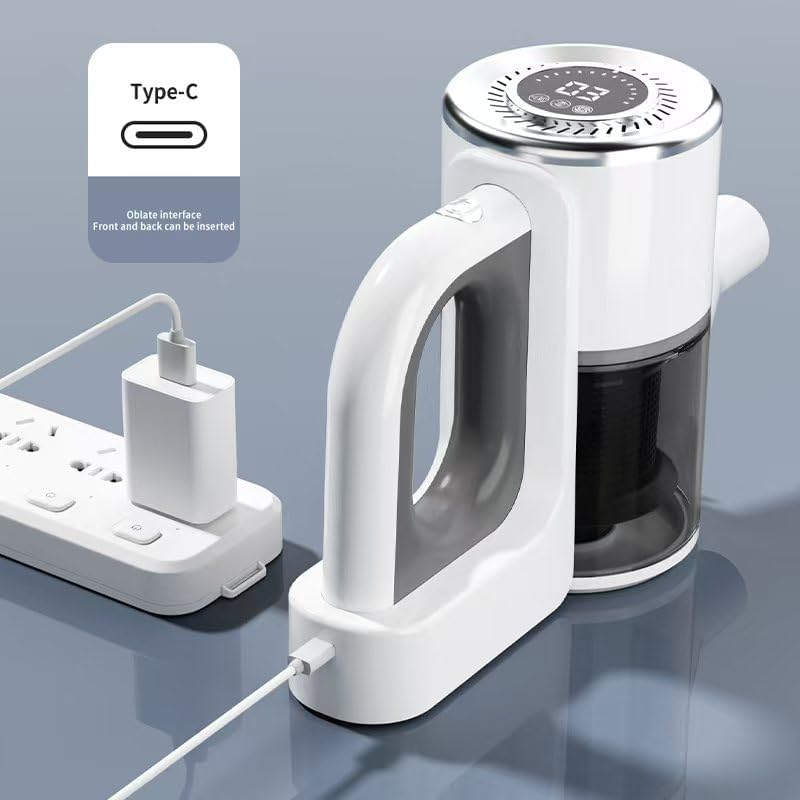Aspirator vertical fără fir Bedee 3in1, putere mare de aspirare, capacitate recipient 880ml, alb, 108x22.2x17.2cm