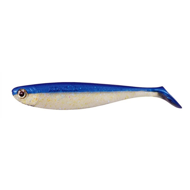 Set 3 buc Shad Konger Power Pike 14.5cm, 17g, 001 Blue Back, pentru pescuitul la stiuca, somn sau salau