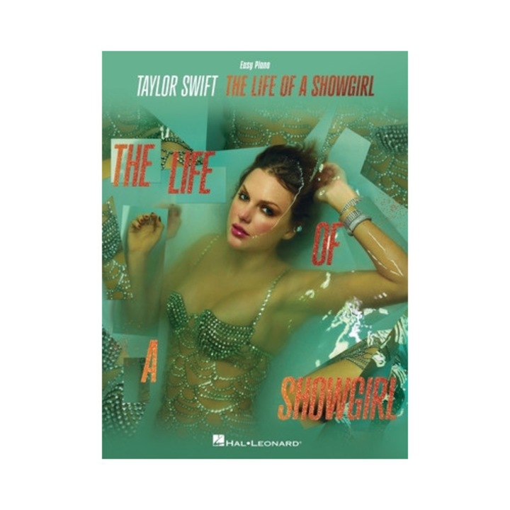 Taylor Swift - The Life Of A Showgirl - Easy Piano With Lyrics Songbook - Taylor Swift