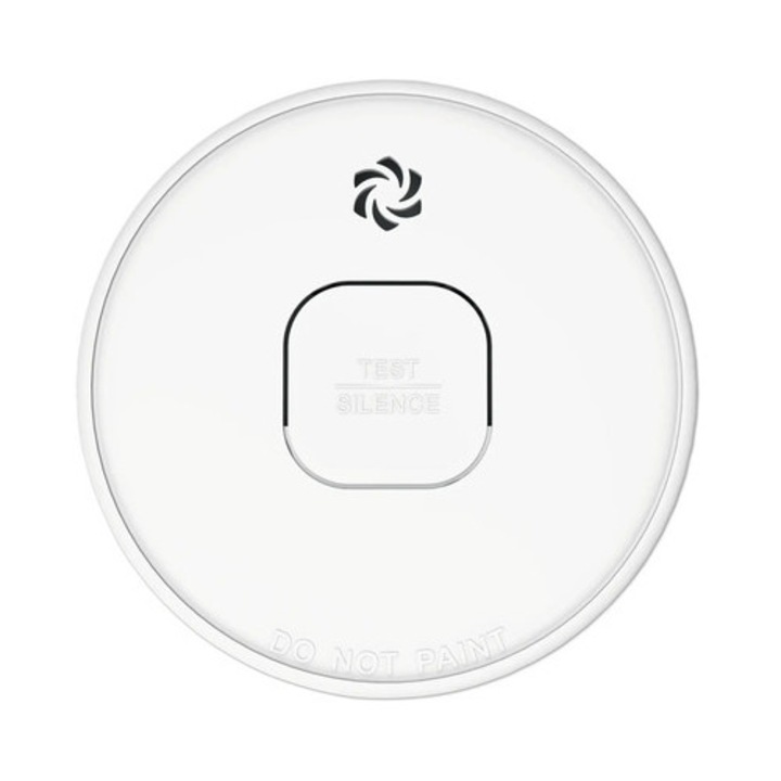 Detector fum, 10 ani, alb, 10x10x33, 6 cm