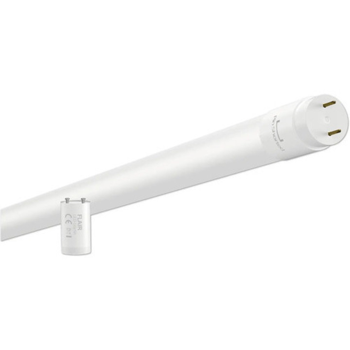 Tub neon LED G13 9W 1300 lumeni 600mm lumina neutra