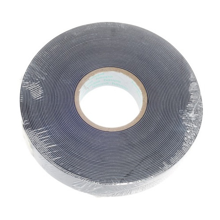 Banda izolatoare din cauciuc 19mm x 9m, neagră