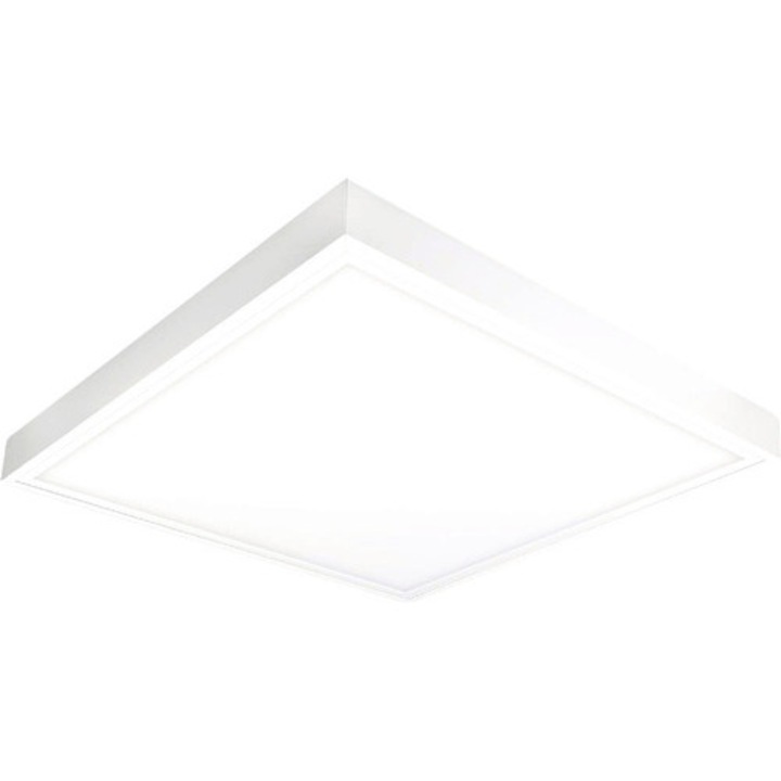 Panou LED integrat Starke 40W, 4000 lumeni, alb, 60x60cm, montaj aplicat