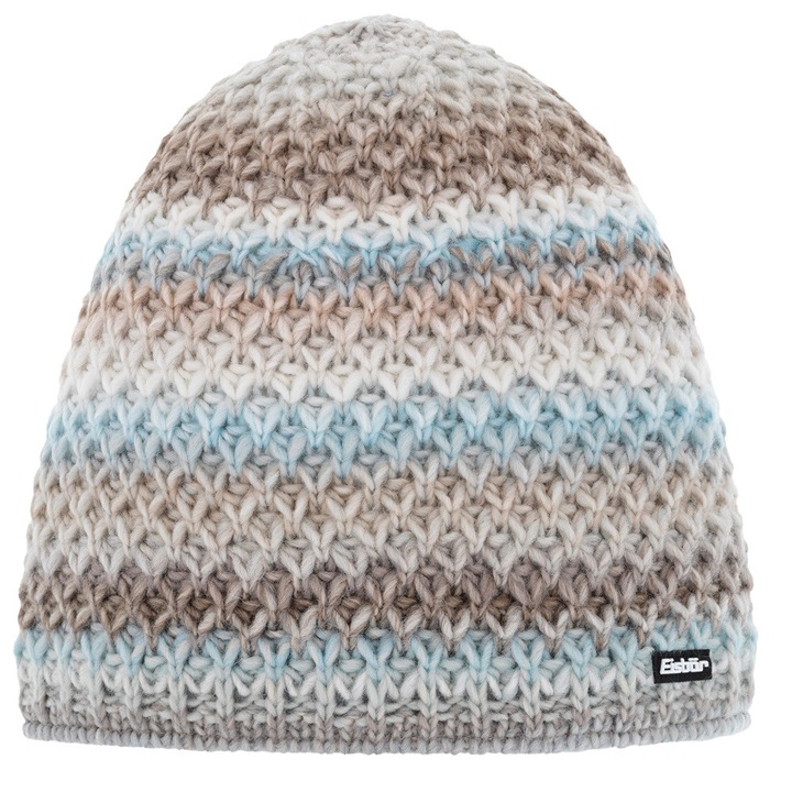 Caciula schi Eisbar Bao-Bej/Albastru-One size