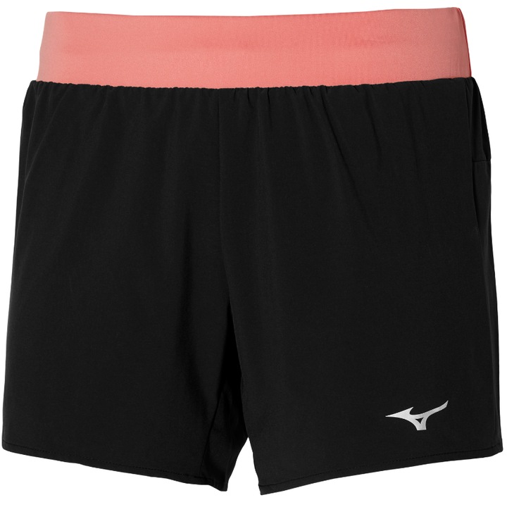 Nadrág futás női Mizuno Alpha 4.5 SS 2024-Fekete/Korall-S