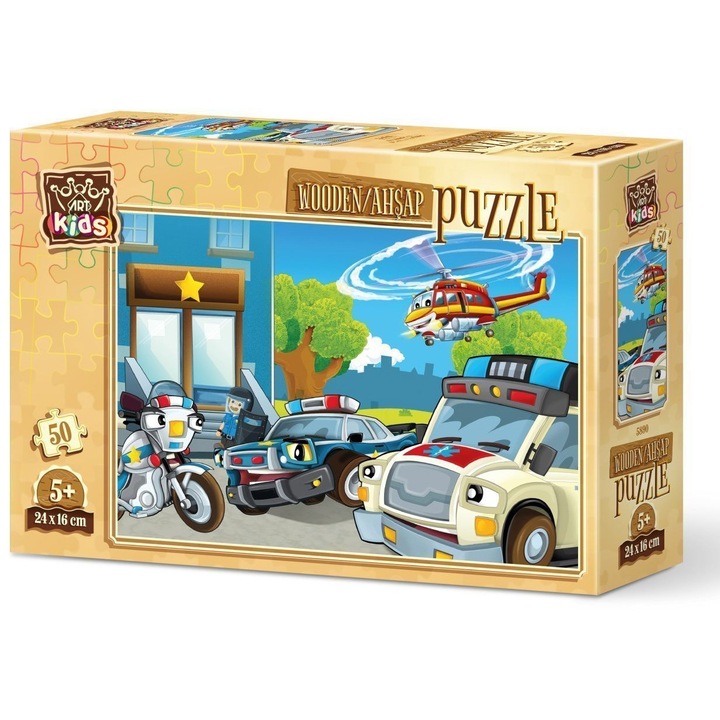 Puzzle 50 db-os fa Art Puzzle - Rescue Team (Art-Puzzle-5890)