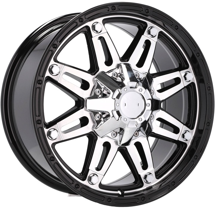 Set 4 Jante Aliaj RacingLine 17" 6x139.7 pentru FORD Ranger III NISSAN PATROL CHEVROLET Tahoe
