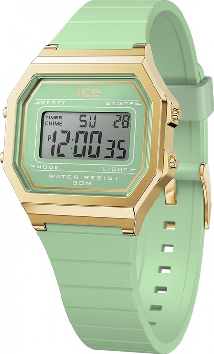 Ceas de damă Ice-Watch, verde, mecanism quartz, carcasa din plastic