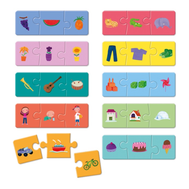 Joc - Trio Montessori - Asocieri, 3-5 ani, Ludattica