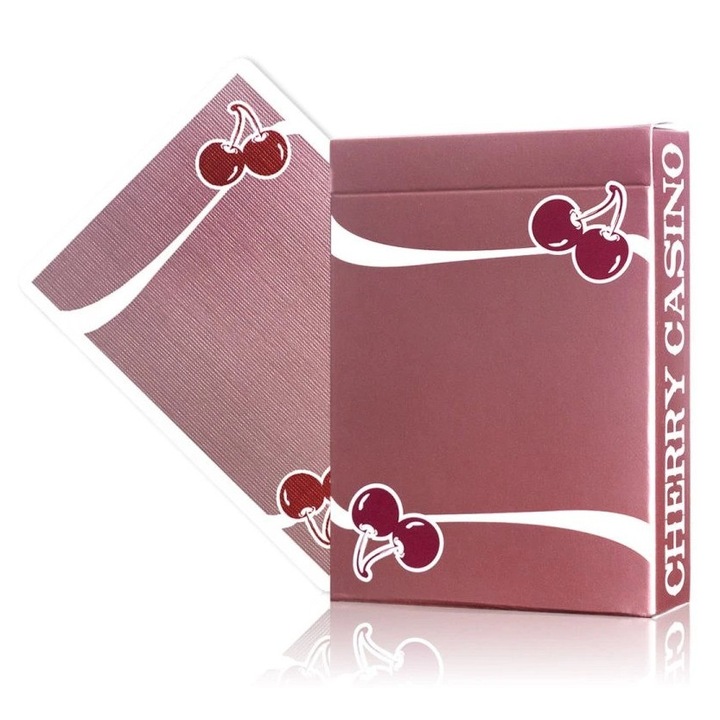 Carti de joc premium Cherry Casino Flamingo Quartz Pink