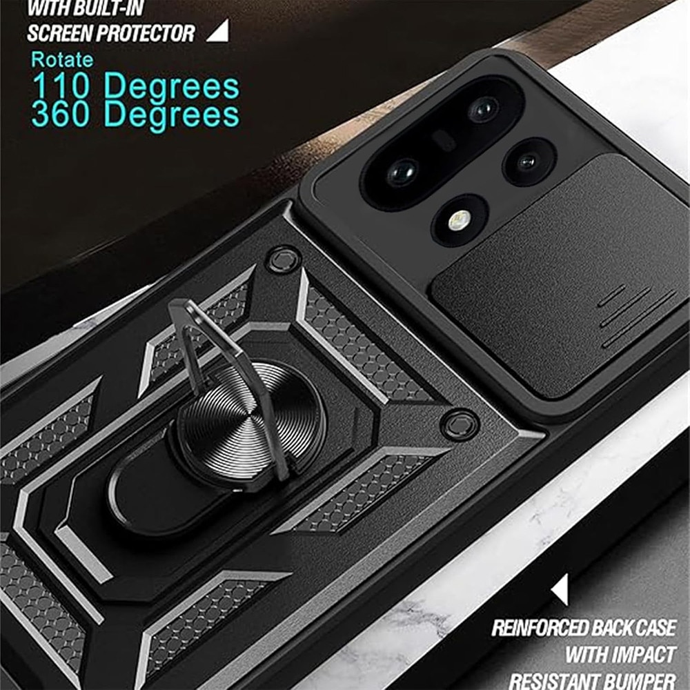 Husa pentru OnePlus 15R - Techsuit CamShield Series - Black