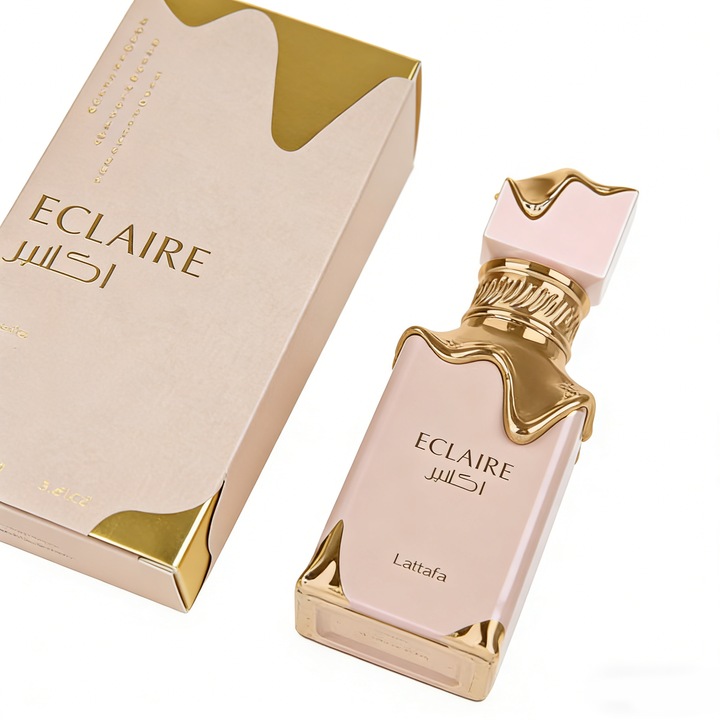 Lattafa Eclaire 100ml: Елегантна опаковка + деликатна бутилка, парфюм, който допълва изисканото присъствие